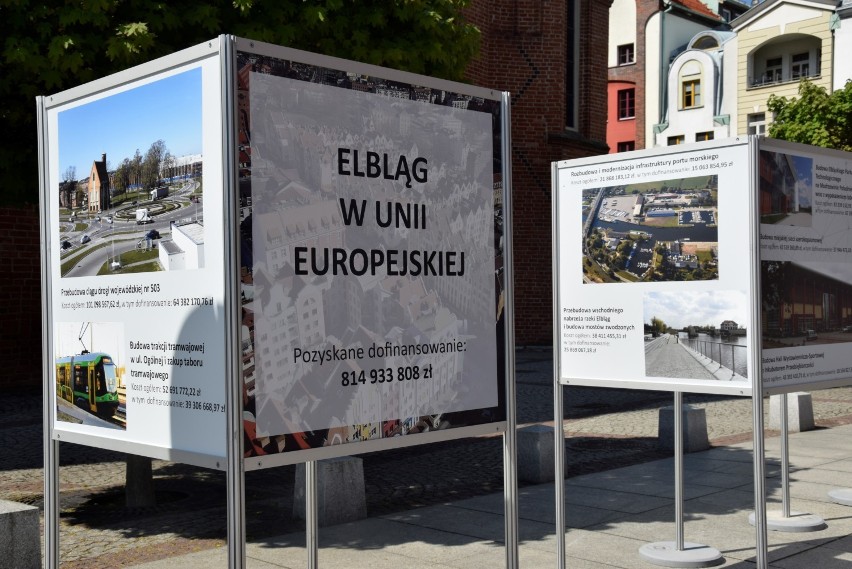 Tak zmieniał się Elbląg. Otwarcie wystawy „15 lat Elbląga w Unii Europejskiej”