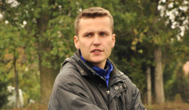 Dariusz Rozwadowski, trener Promienia Kowalewo Pomorskie.