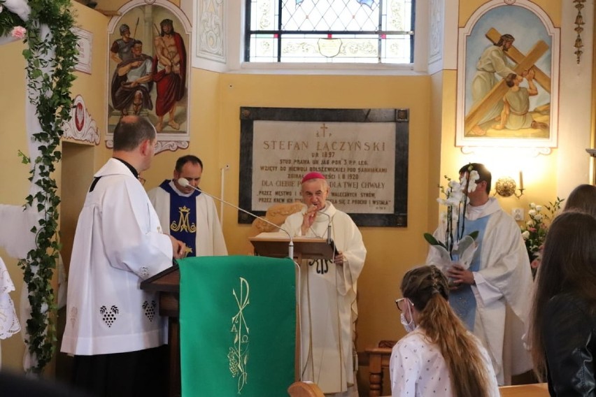 Sakrament Bierzmowania w parafii pw. św. Rocha w Zygrach