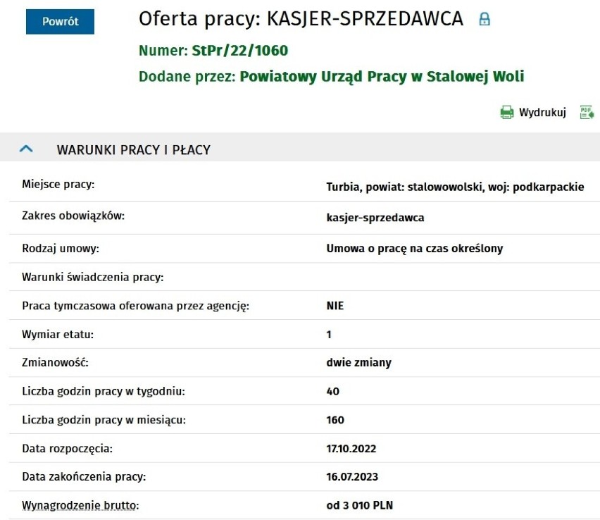 Zobacz najnowsze ogłoszenia o pracy w Stalowej Woli i najbliższej okolicy. Propozycje są ciekawe