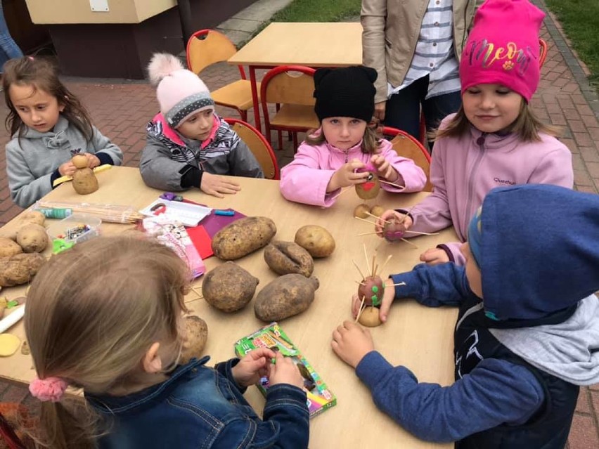 Święto Pieczonego Ziemniaka w Szkole Podstawowej w Sieńcu [FOTO]
