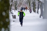 Park Reagana w Gdańsku przysypany śniegiem wygląda bajkowo! Zdjęcia