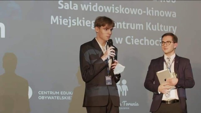 Kacper Wieczorkowski został przewodniczącym Młodzieżowej Rady Miejskiej w Aleksandrowie Kujawskim