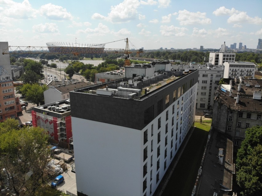 Nowoczesny blok komunalny na Pradze-Południe. Z parkingiem podziemnym i zielonym ogrodem na dachu
