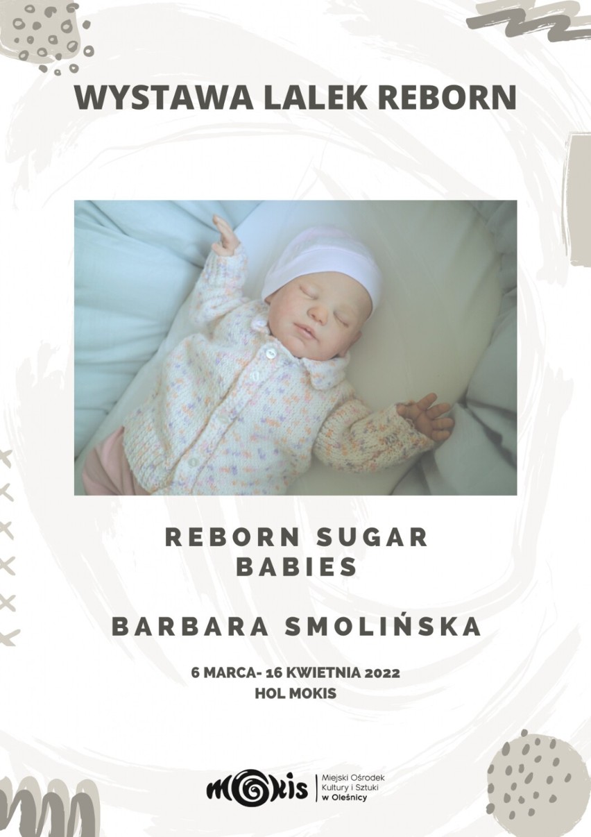 Wystawa "Reborn Sugar Babies" Barbary Smolińskiej w oleśnickim MOKiS-ie