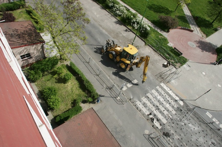 Przebudowa ulicy Neptuna w Legnicy (ZDJĘCIA)
