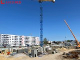 Przy Zbrowskiego w Radomiu trwa kolejnego budowa bloku mieszkalnego [ZDJĘCIA]