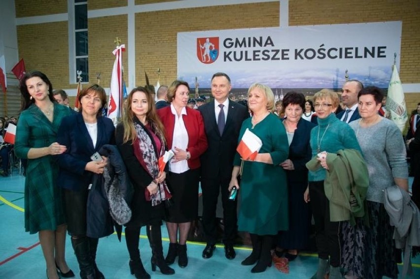 Prezydent RP Andrzej Duda po raz pierwszy odwiedził Kulesze...