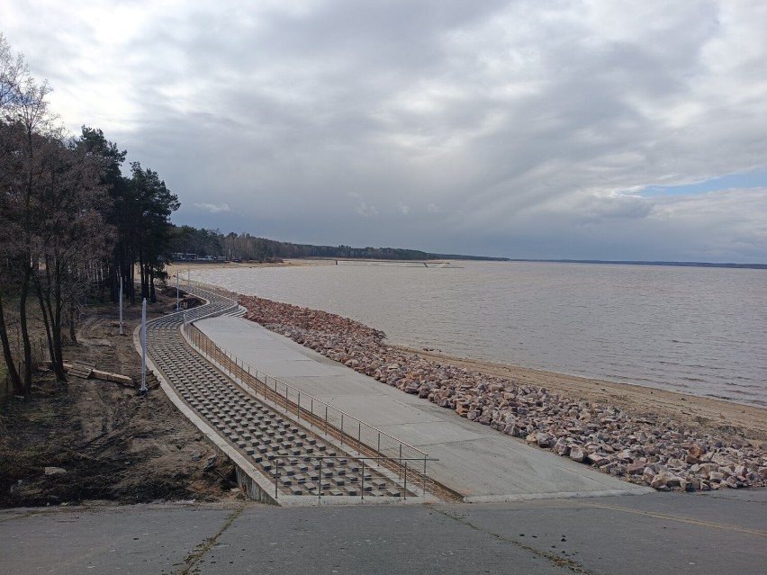 Rewitalizacja plaż nad Zalewem Sulejowskim w Smardzewicach