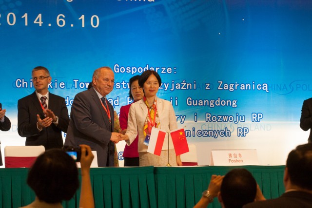 Prezydent Starogardu podpisał porozumienie z Chińczykami