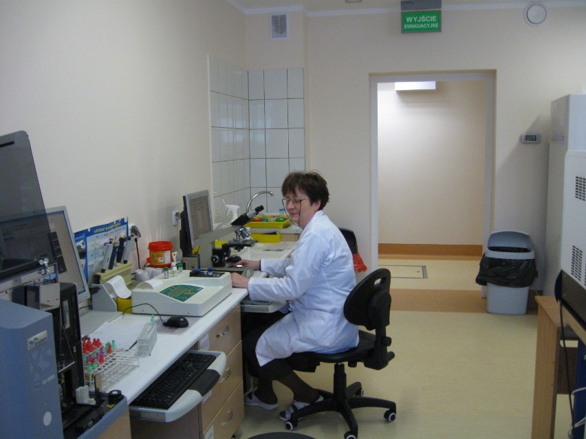Szpitalne laboratorium w nowej lokalizacji