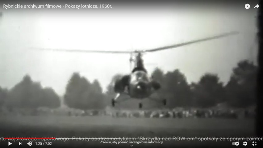 Wielkie pokazy lotnicze 1960 roku w Rybniku. Tłumy mieszkańców, tragiczny wypadek i zmiana lokalizacji lotniska 