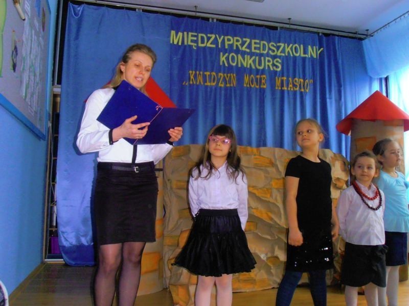 Kwidzyn: W przedszkolu Smyk odbył się konkurs &quot;Kwidzyn Moje Miasto&quot;