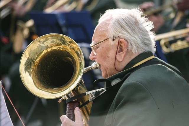 Orkiestra Dęta Zastal - koncert promenadowy, Zielona Góra, 12 maja