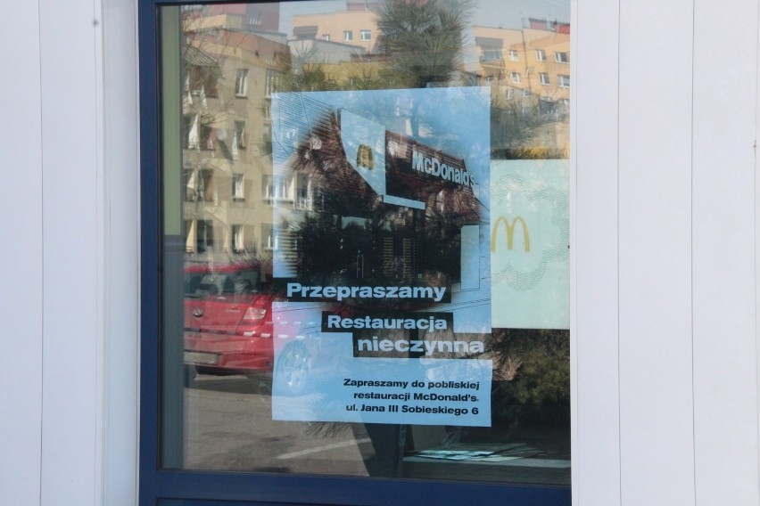 McDonald's przy al. Piłsudskiego został zamkniety na dobre