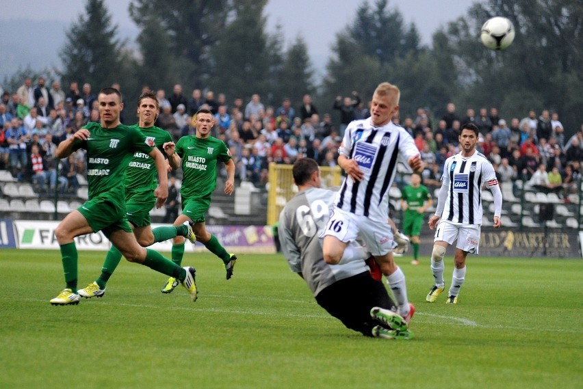 Sandecja Nowy Sącz - Olimpia Grudziądz [ZDJĘCIA]