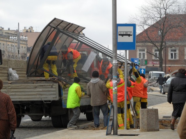 Częstochowa: Plac Daszyńskiego na ukończeniu