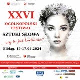 XXVI Ogólnopolski Festiwal Sztuki Słowa: „...czy to jest kochanie?” W Elblągu z udziałem ponad 30 artystów