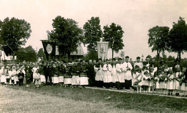 50 rocznica przyjęcia święceń kapłańskich ks. Ludwika Vogta, który w Ćwiklicach był kapłanem przez 47 lat. Jubileusz miał miejsce w 1930 roku