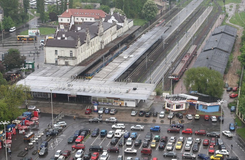 W 2011 roku w miejscu, gdzie teraz stoi dworzec, powstanie...