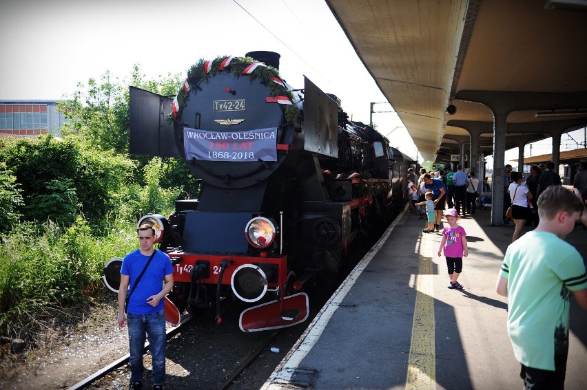 Obchody 150-lecia linii kolejowej Wrocław-Oleśnica