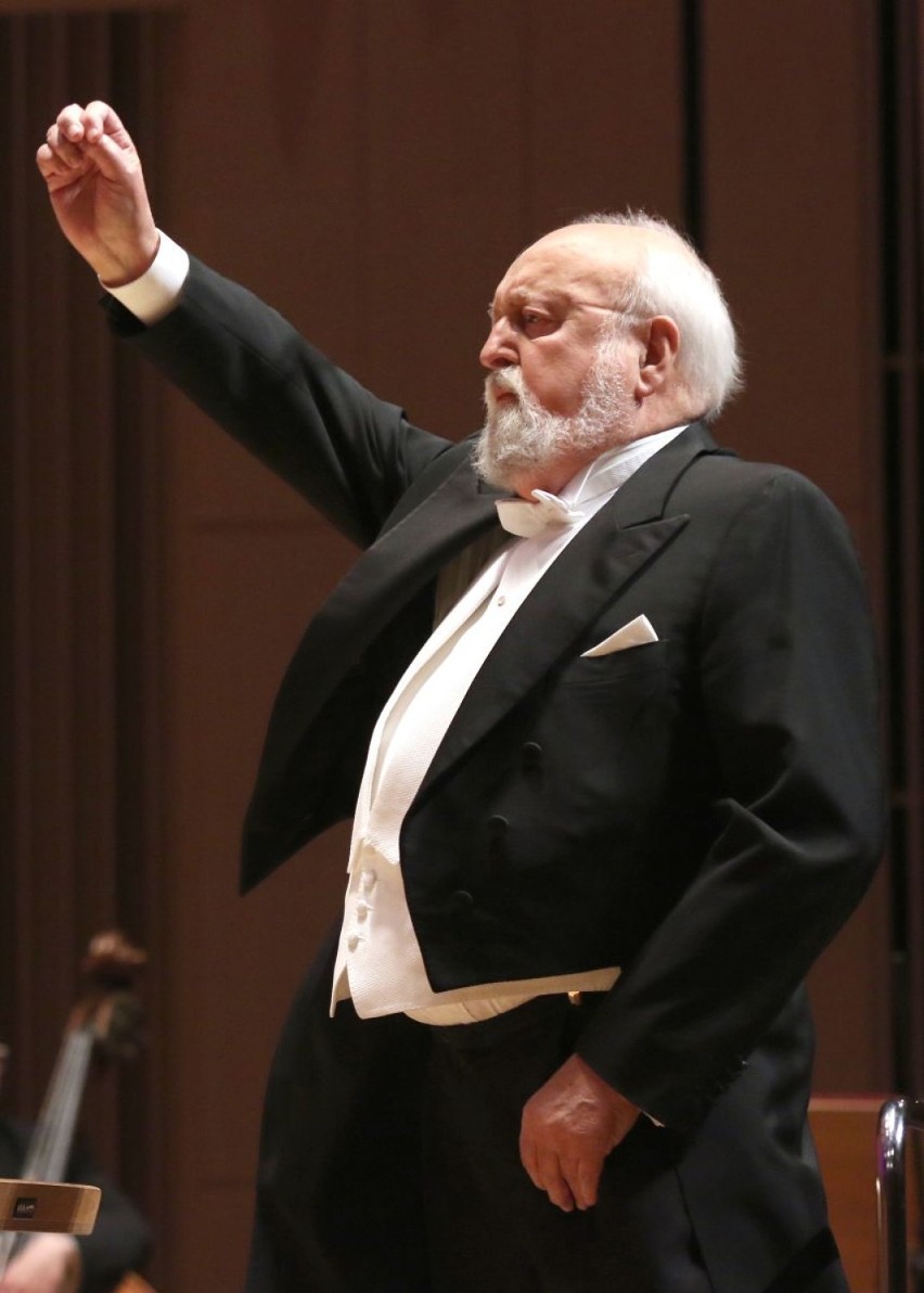 Mistrz Krzysztof Penderecki obiecuje odwiedzić buską Szkołę Muzyczną!