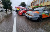 7. Samochodowy Rajd Bielska Podlaskiego. Zawodnicy ścigali się w strugach deszczu [ZDJĘCIA][WYNIKI]