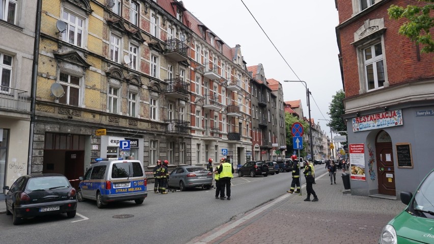 Akcja straży w Katowicach
