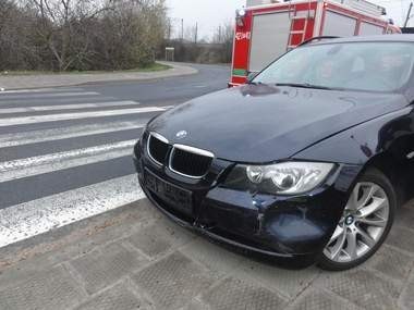 Gniezno: Zderzenie dwóch samochodów na Dalkach