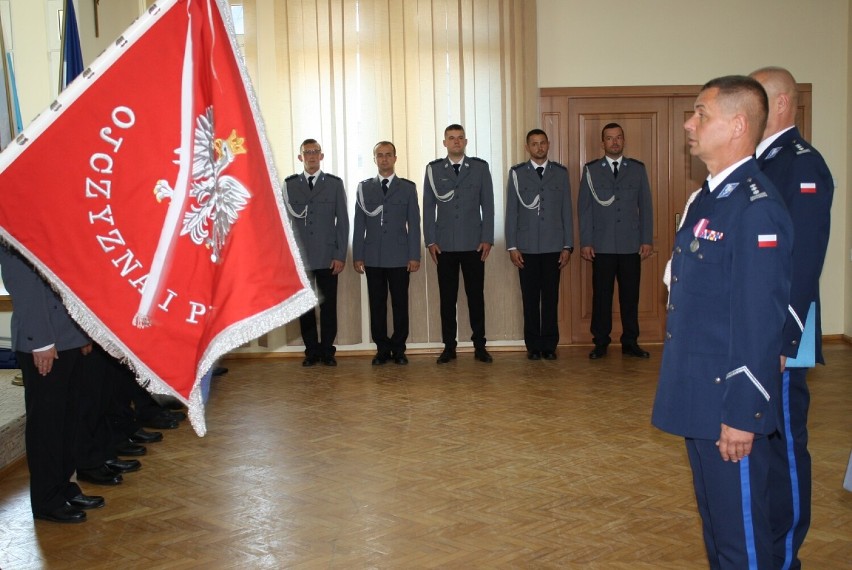 Święto Policji 2022 w Rypinie. Ci funkcjonariusze awansowali na wyższe stopnie. Zobacz zdjęcia