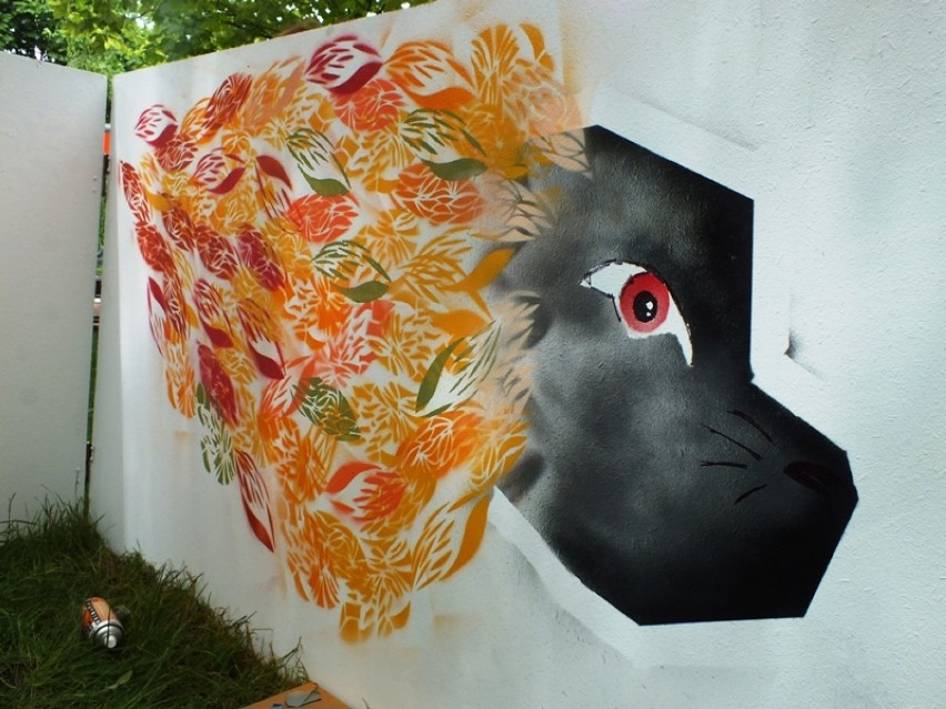 Warsztaty street art w Bełchatowie