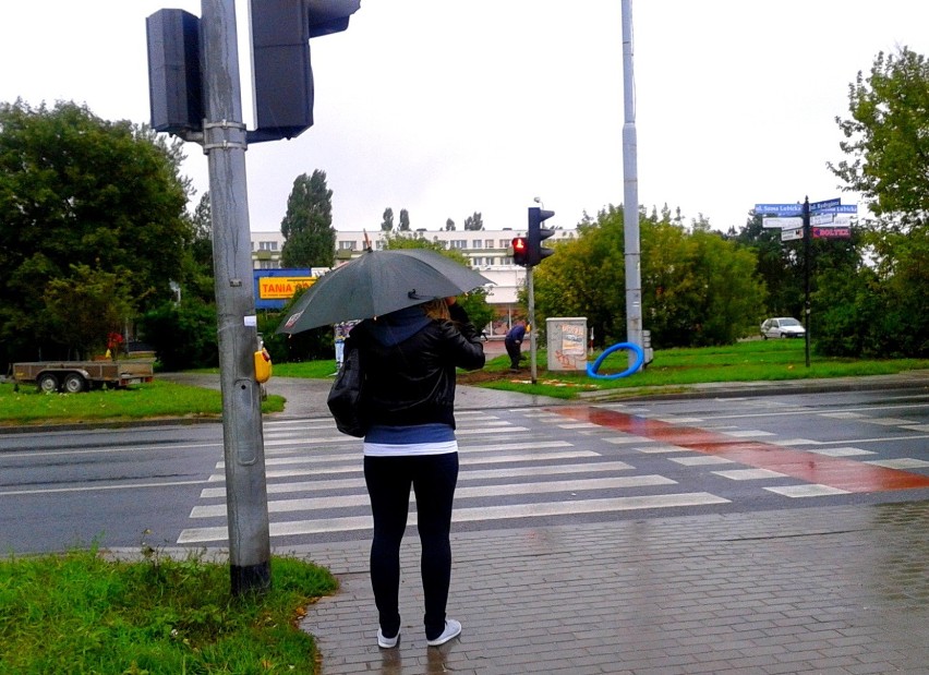 Deszczowy Toruń