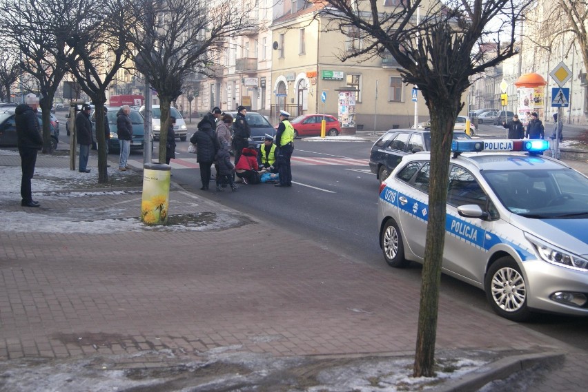 Potrącenie pieszej na pasach na ulicy Górnośląskiej w...