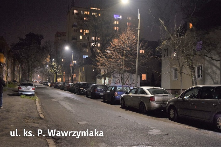 Inowrocław. Kolejne ulice Inowrocławia oświetlają bardzo jasne i energooszczędne latarnie typu LED. Zdjęcia
