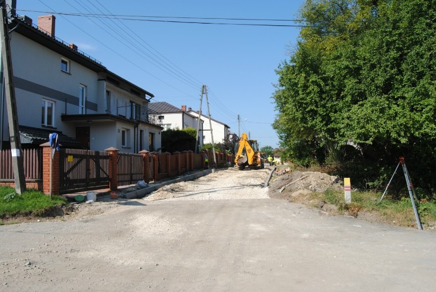 Remont ulic we włoszczowskiej dzielnicy domków...