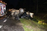 Wypadek między miejscowościami Łunowo a Lubiewo na DK 3