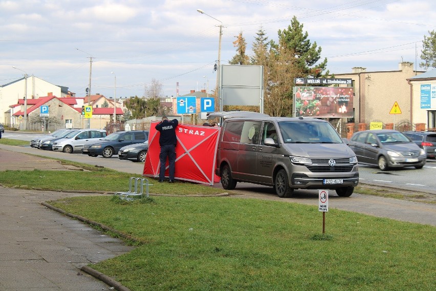 Interwencja służb na ul. 18 Stycznia w Wieluniu. Nie żyje mieszkaniec Wielunia