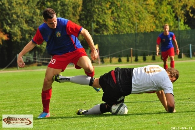 Piłkarze z Koźmińca zaledwie 2:2 zremisowali w czwartoligowym meczu w Wolsztynie