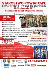 W weekend czeka nas impreza powiatu kłobuckiego we Wręczycy [PROGRAM]