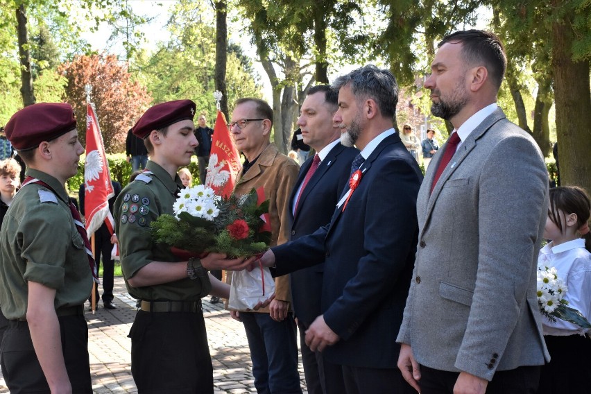 Uroczyste obchody święta Konstytucji 3. Maja w Kwidzynie.