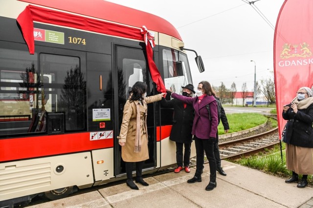 Janina Jarzynówna-Sobczak została patronką gdańskiego tramwaju 30.04.2021