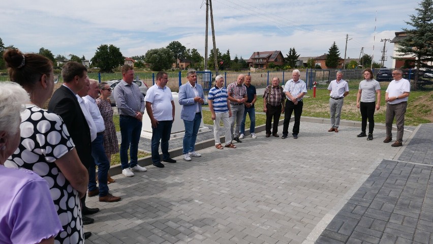 Stacja uzdatniania wody w Górze Bałdrzychowskiej w gminie Poddębice zmodernizowana i oddana do użytku ZDJĘCIA