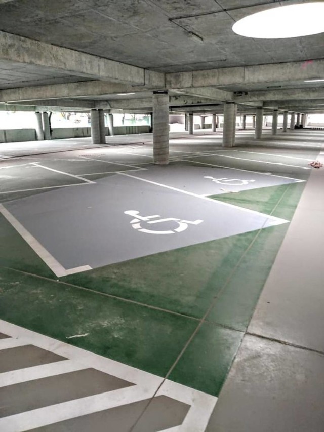 Prace na podziemnym parkingu w centrum Jaworzna powoli dobiegają końca