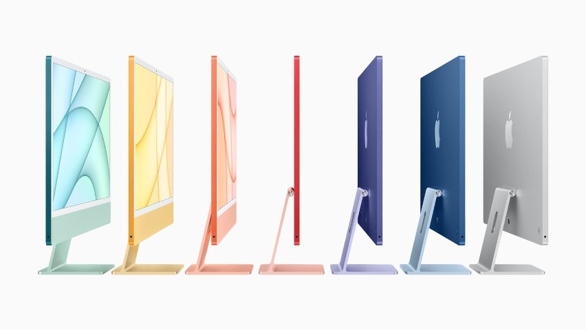 iMac - siedem kolorów
