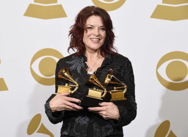 Rossane Cash podczas 57. rozdania nagród Grammy w lutym 2015 roku w Los Angeles