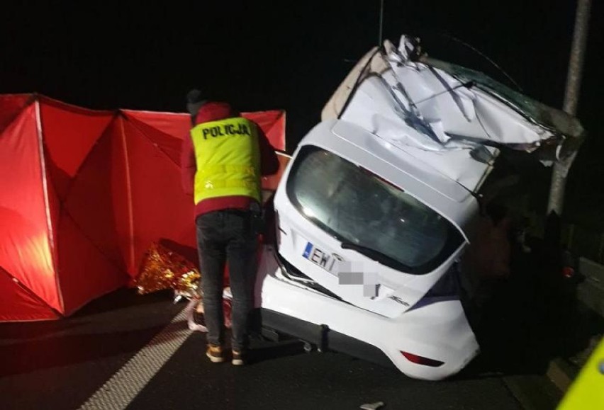 Tragiczny finał wypadku na S8. Nie żyje 48-letni mieszkaniec gm. Czarnożyły