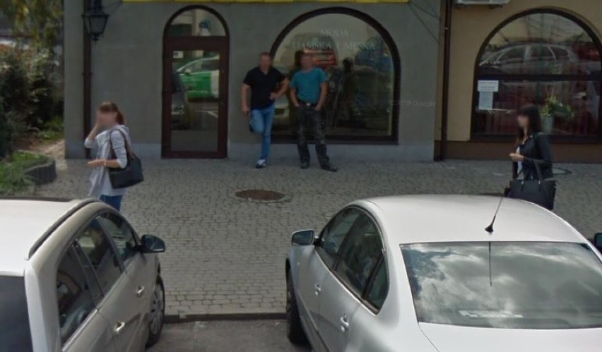 Mieszkańcy Wodzisławia Śląskiego w kamerze Google Street View