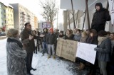 Protest uczniów VIII LO: "Szkoły nie oddamy!"