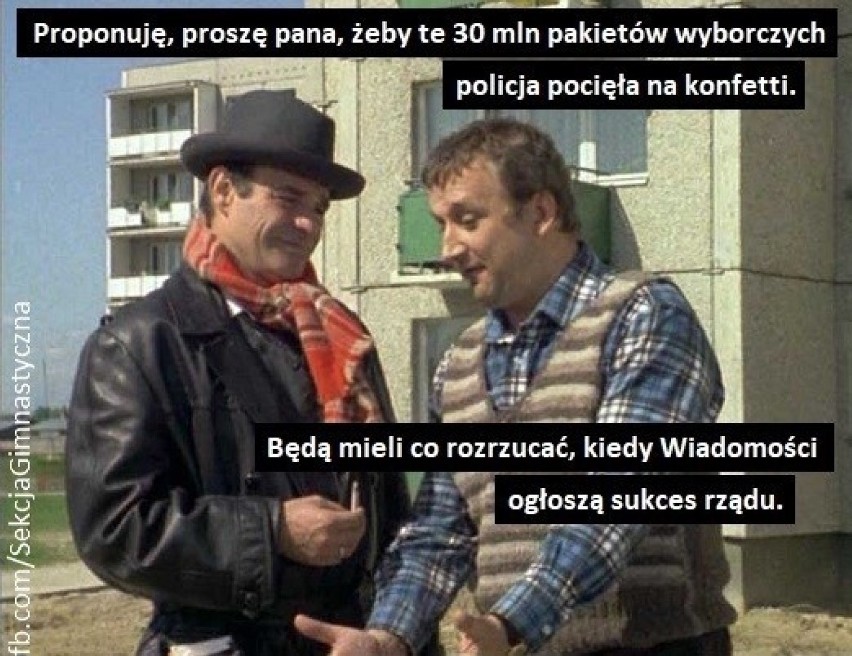 Memy "powyborcze". Wyborów nie było, ale jakby były