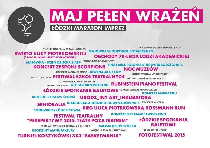 Co będzie się działo w Łodzi w maju 2015?